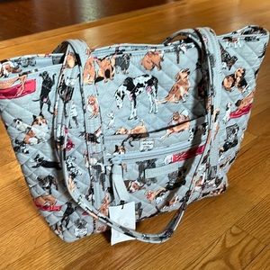 Vera Bradley Dogs “I ate mom’s socks again” Bag Tote